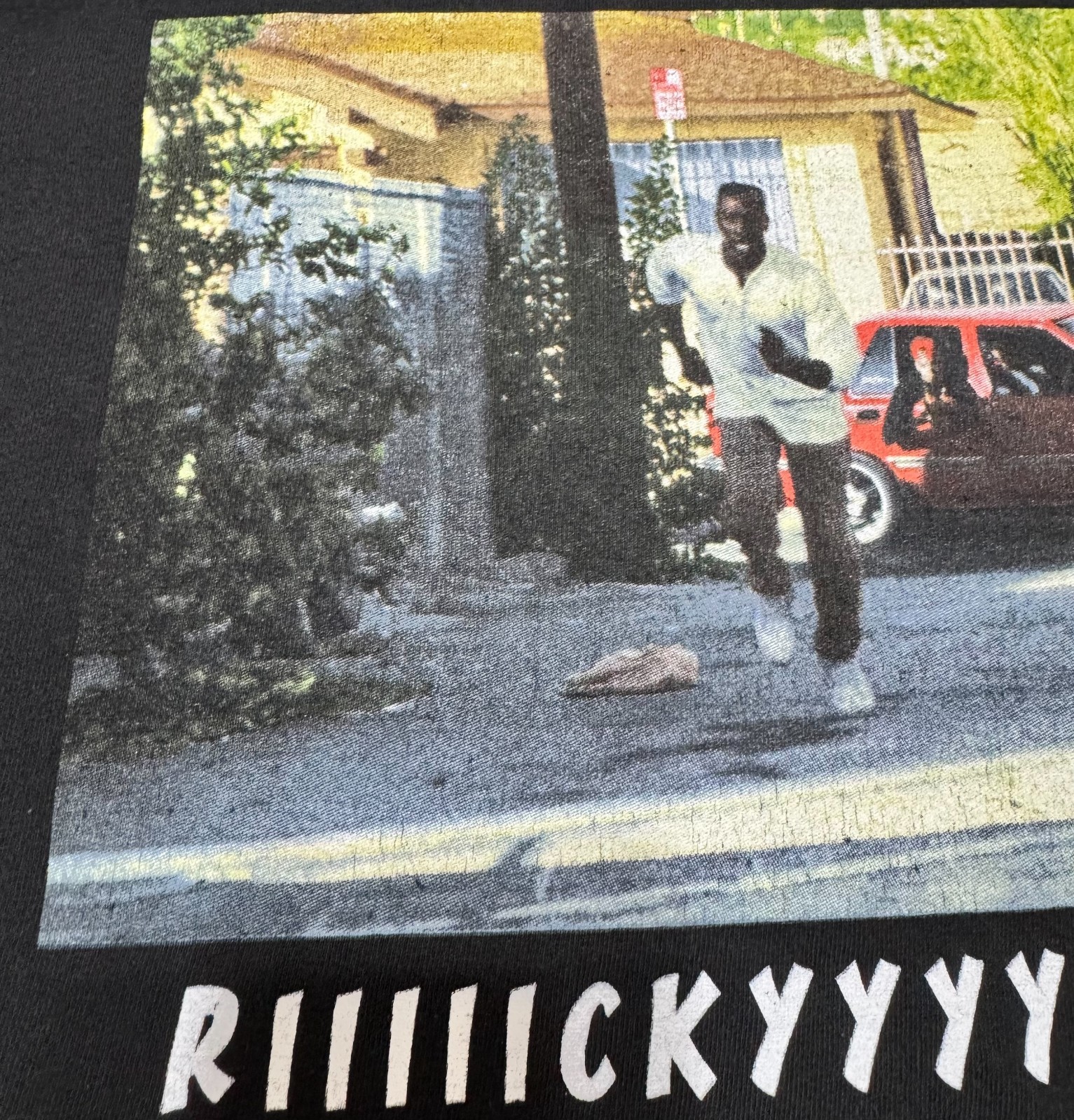 Boyz n The Hood Shirt Mens XL Black Ricky Running Movie Graphic Tee Streetwear