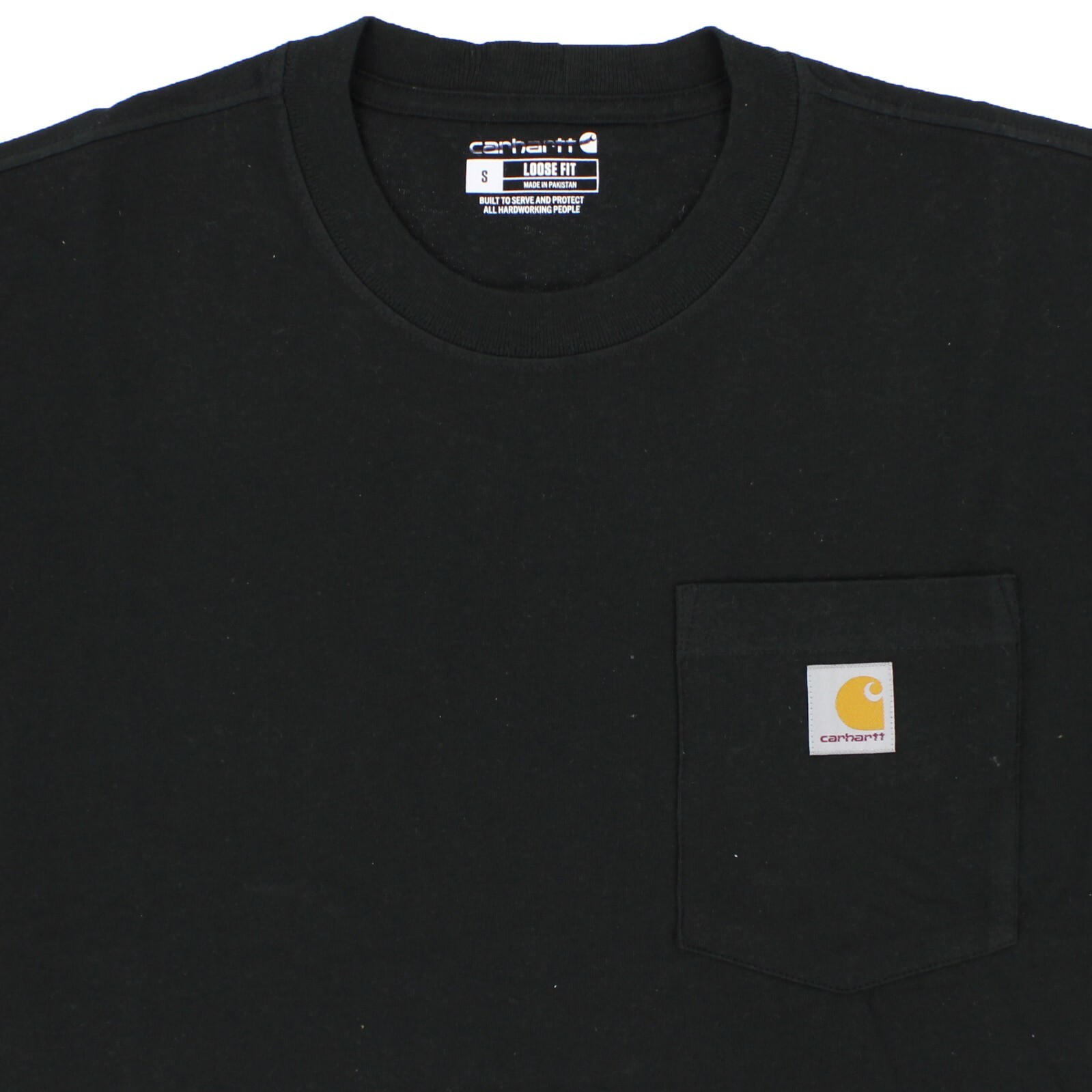 Carhartt Men’s T-Shirt, Loose Fit Short Sleeve Heavyweight Pocket Tee
