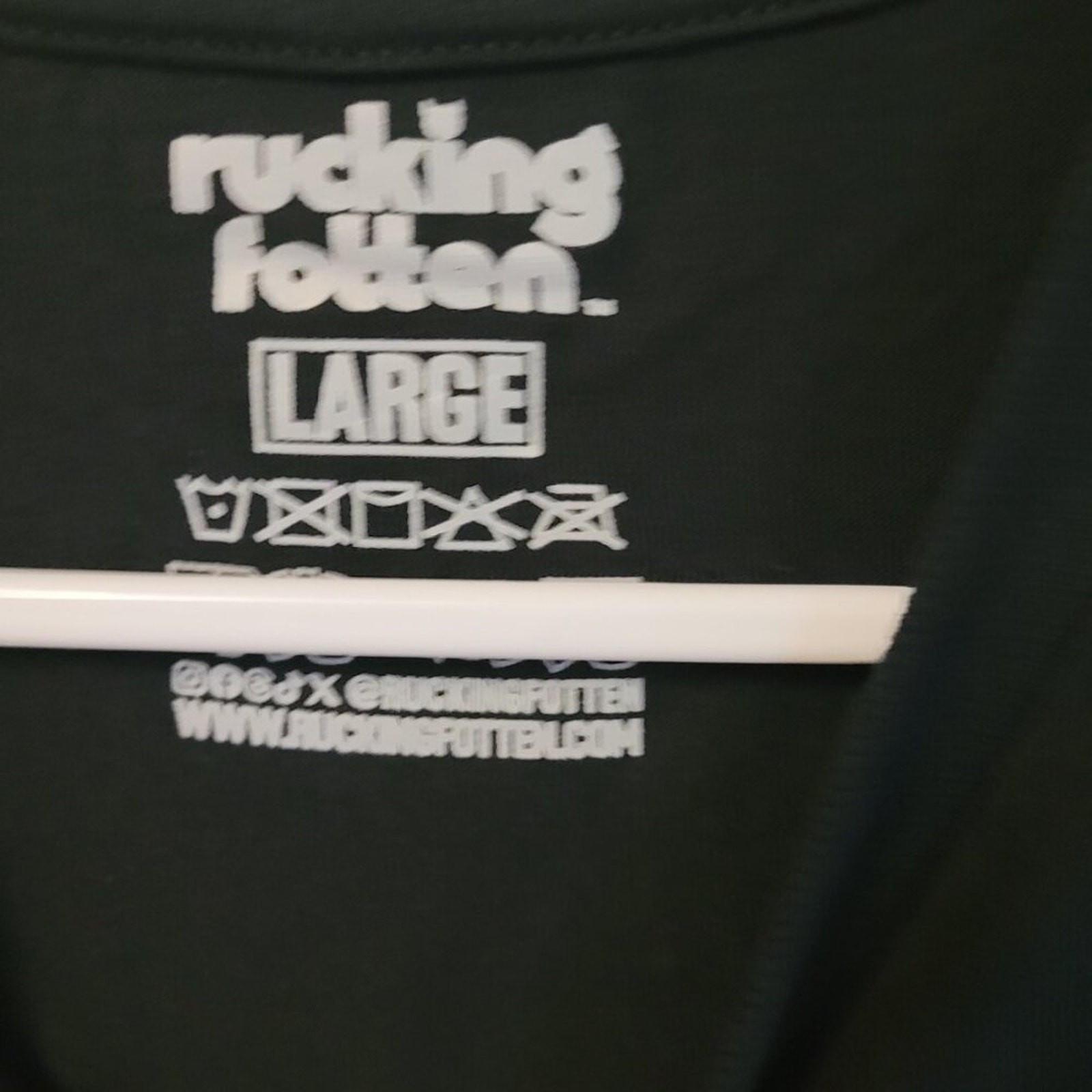 Rucking Fotten The Departed Japanese Poster T-Shirt Size Large Scorsese