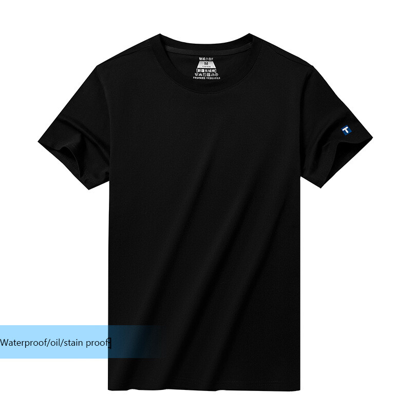 Men’s 100% Cotton T-Shirt Short Sleeve Crew Neck Undershirt Active Short Tee US