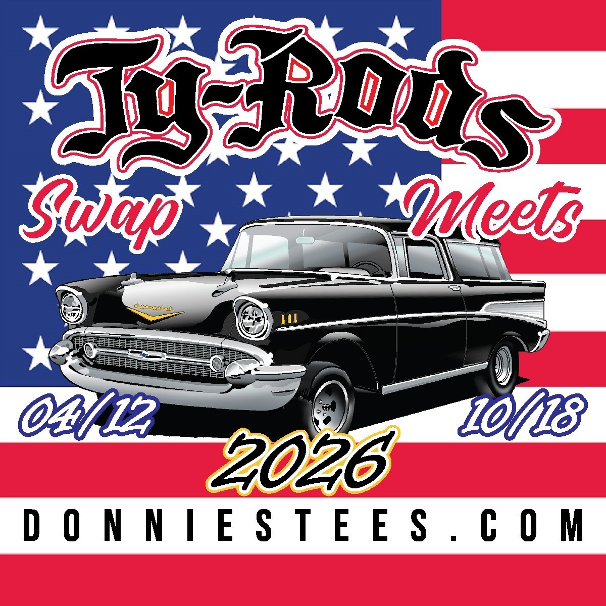 NHRA AMERICAS FASTEST MOTOR SPORT SINCE 1951 BLACK TEE FREE SHIPPING