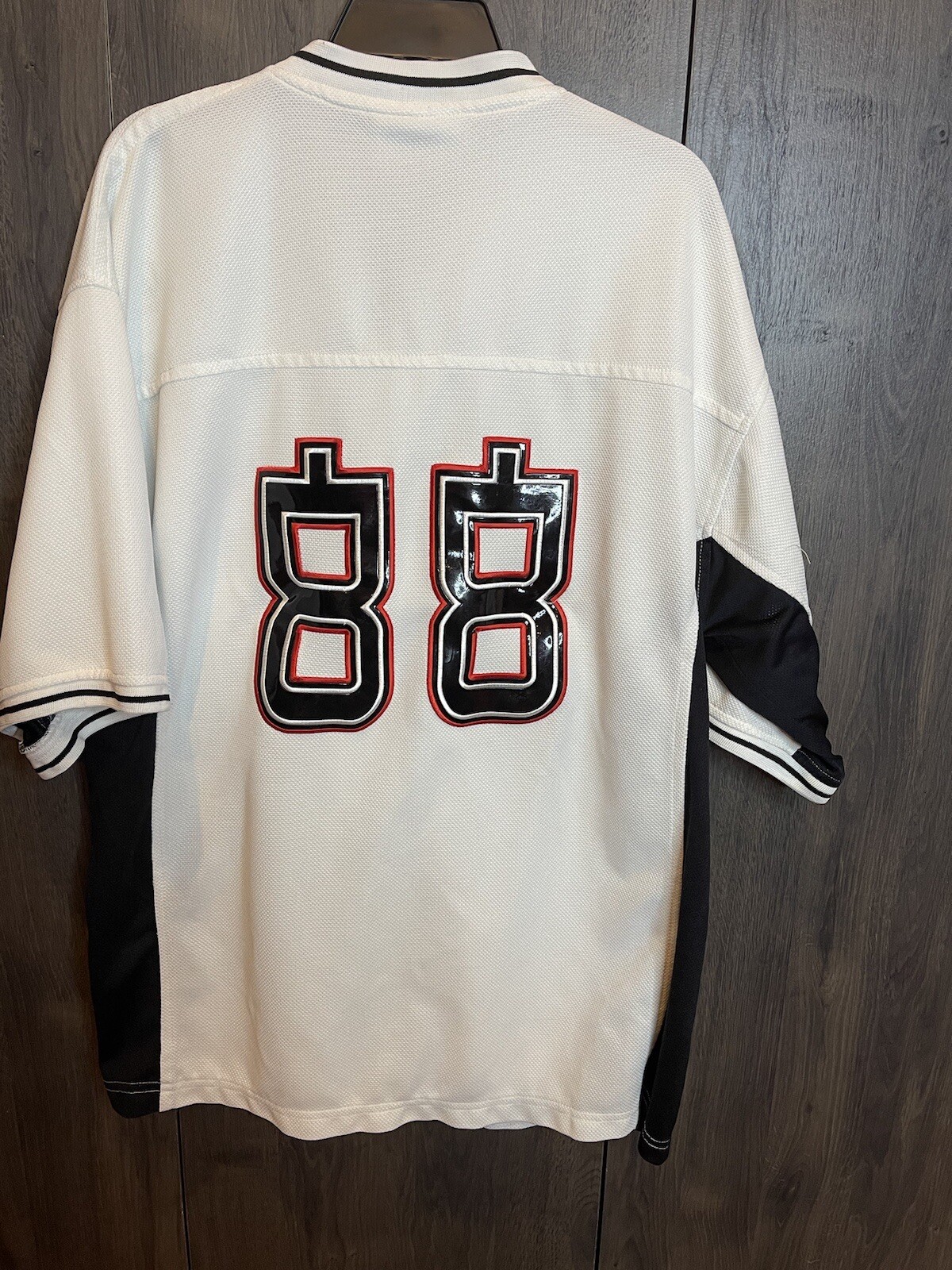 Vonde Sports Jersey Full Zip Adult XL White