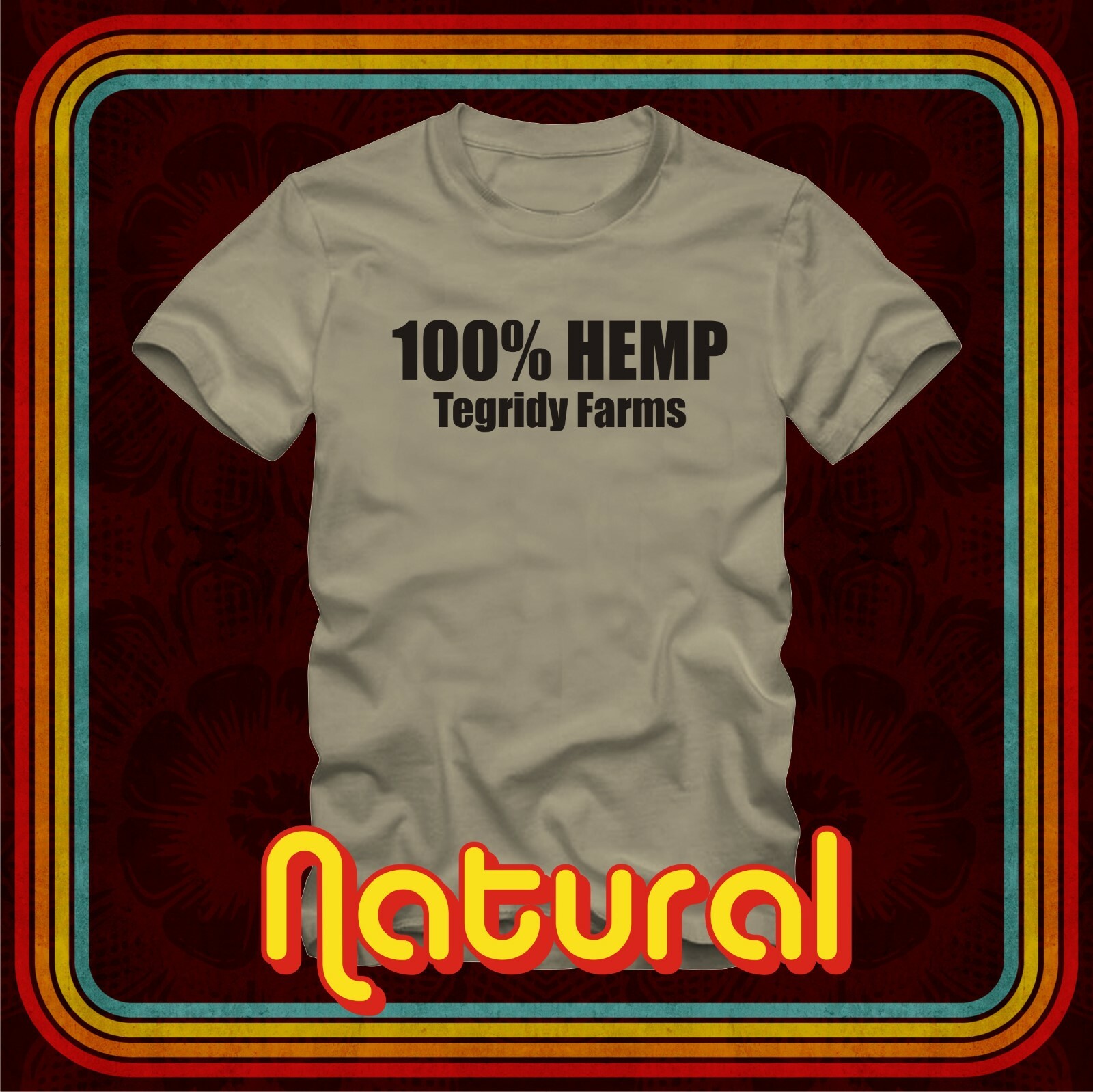 100% HEMP TEGRIDY FARMS – Mens / Unisex – 16 color options – South park pot farm