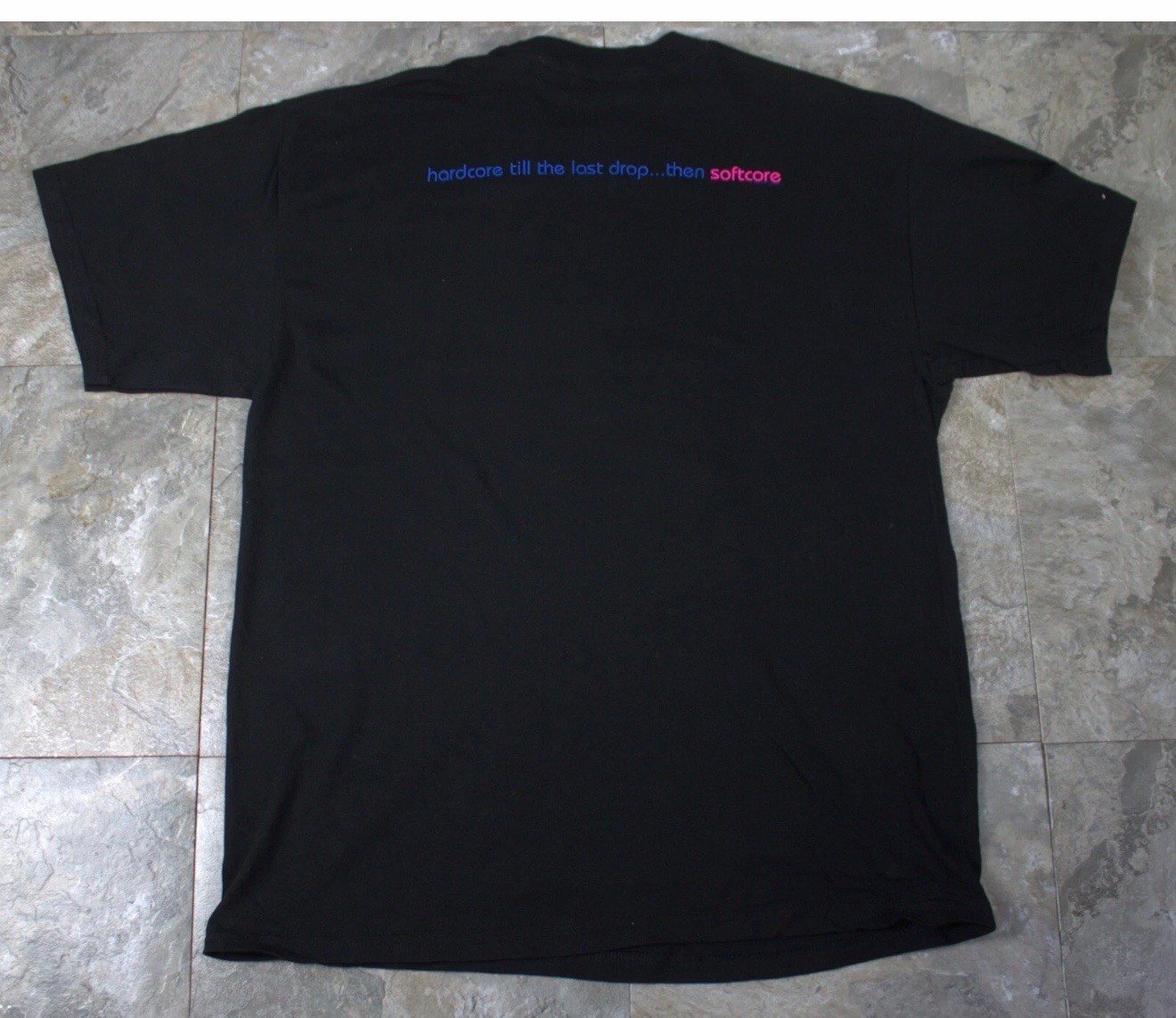 NOS Vintage Hoobastank Hard Core Till The Last Drop.. Than Soft T-Shirt SZ AL