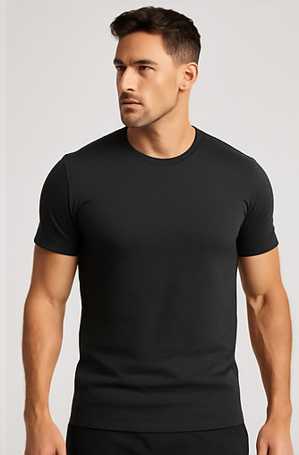 True Classic Men’s Crew Neck T-Shirts 6 Pack Combo Size M New No Tags