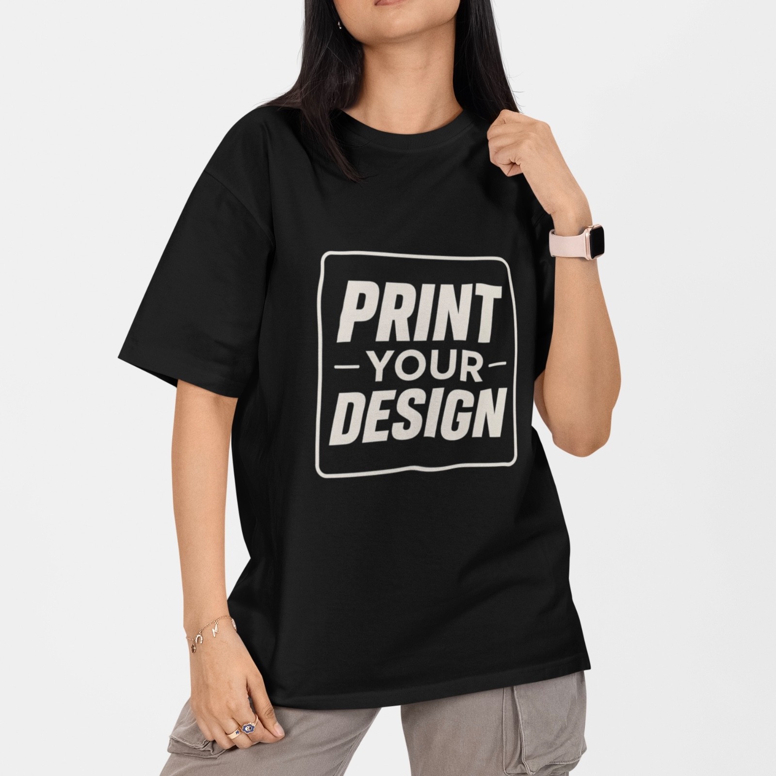 Print Your Design Custom T Shirt Personalized Logo Text Tee Custom Graphic Shirt
