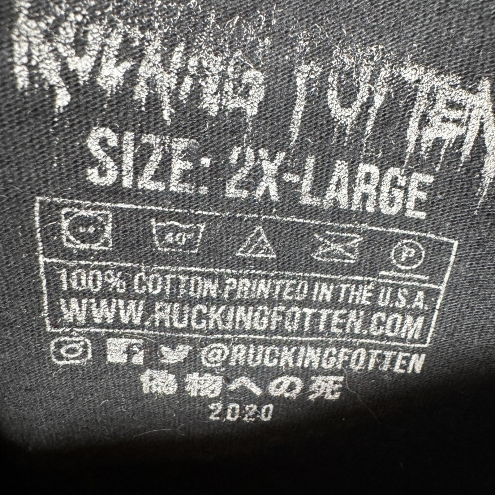 Rucking Fotten Predator T Shirt Mens Size 2XL Streetwear Sci-Fi Horror Movie
