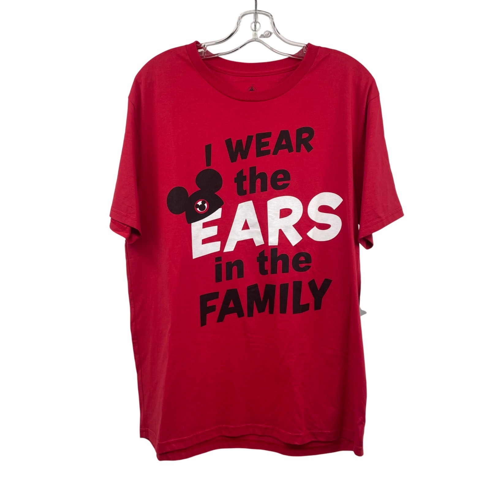 Disney Men’s Graphic T-Shirt Short Sleeve Red/Multi Size Large New
