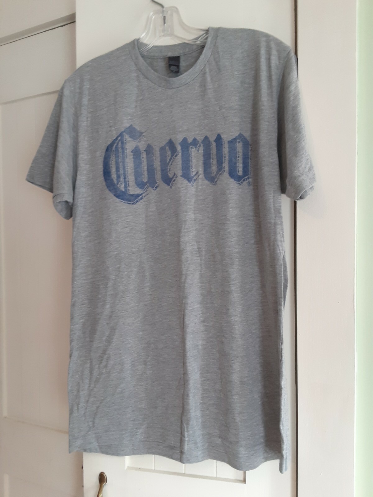 Tultex CUERVO Short Sleeve Grey TShirt Size Small SHIPS FREE