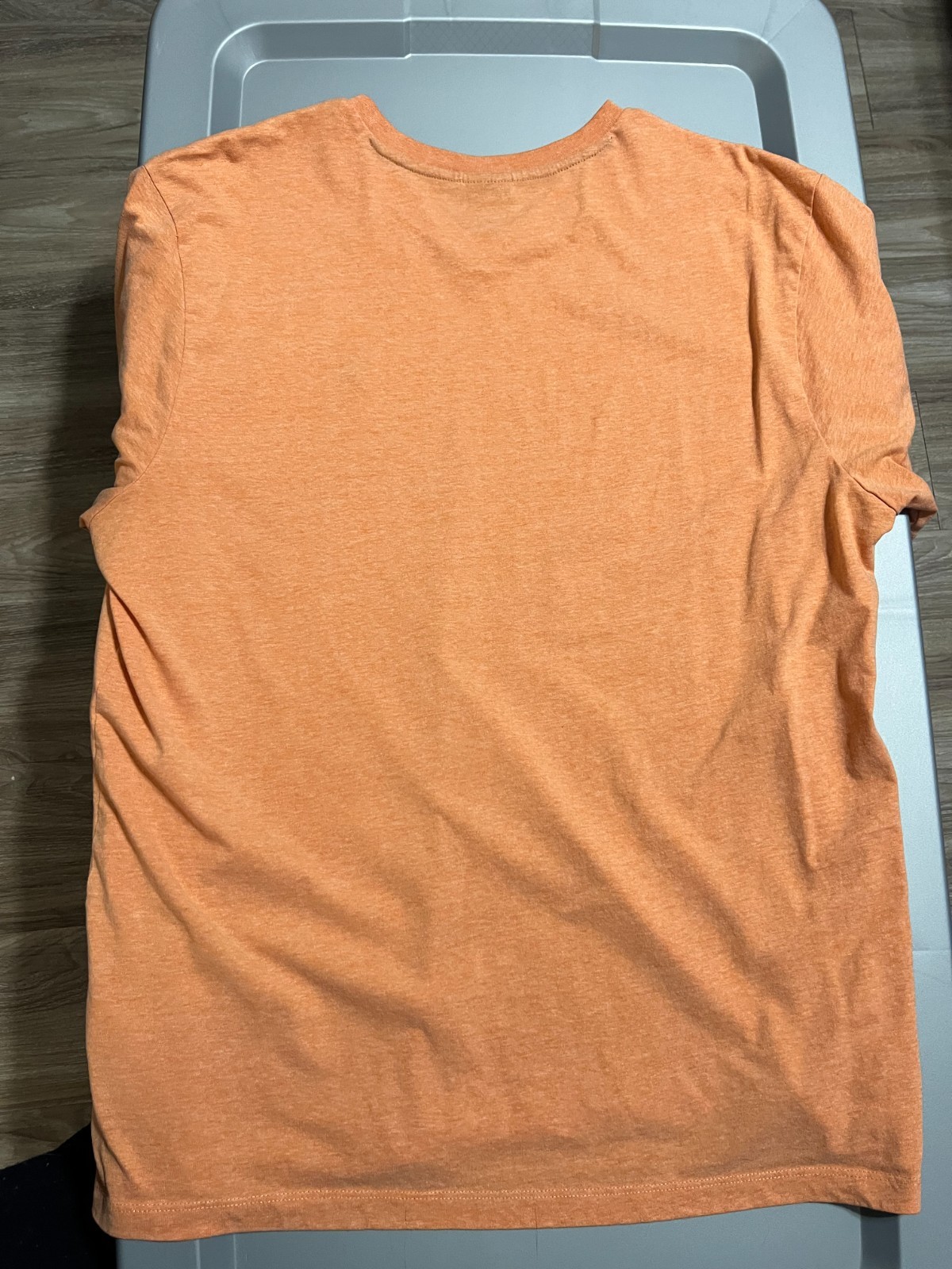 US Polo association Mens T-shirt Orange