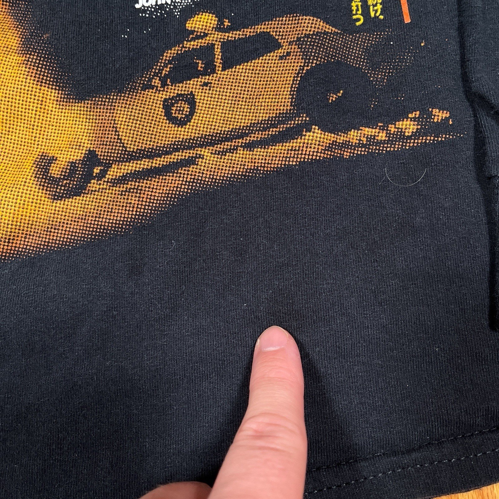 Halloween II Long Sleeve Black T-Shirt Rucking Fotten Size Medium John Carpenter