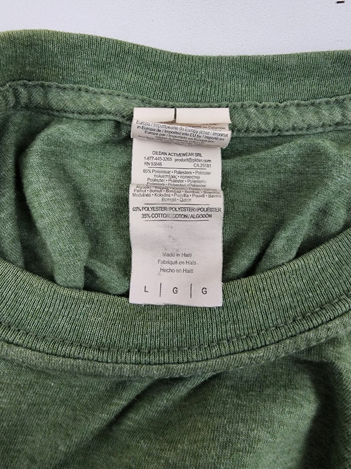 Dirt Buyer Concert T-Shirt Men’s Size Large Green