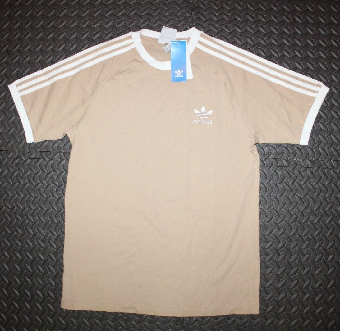 NEW MENS ADIDAS ORIGINALS CALIFORNIA 3 STRIPES TREFOIL SHIRT ~SIZE XL #IZ2366