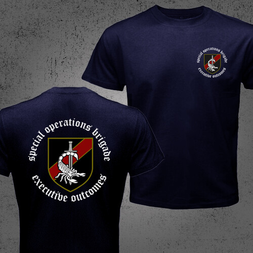 Executive Outcomes Mercenaries Angola South Africa Koevoet Army Military T-shirt
