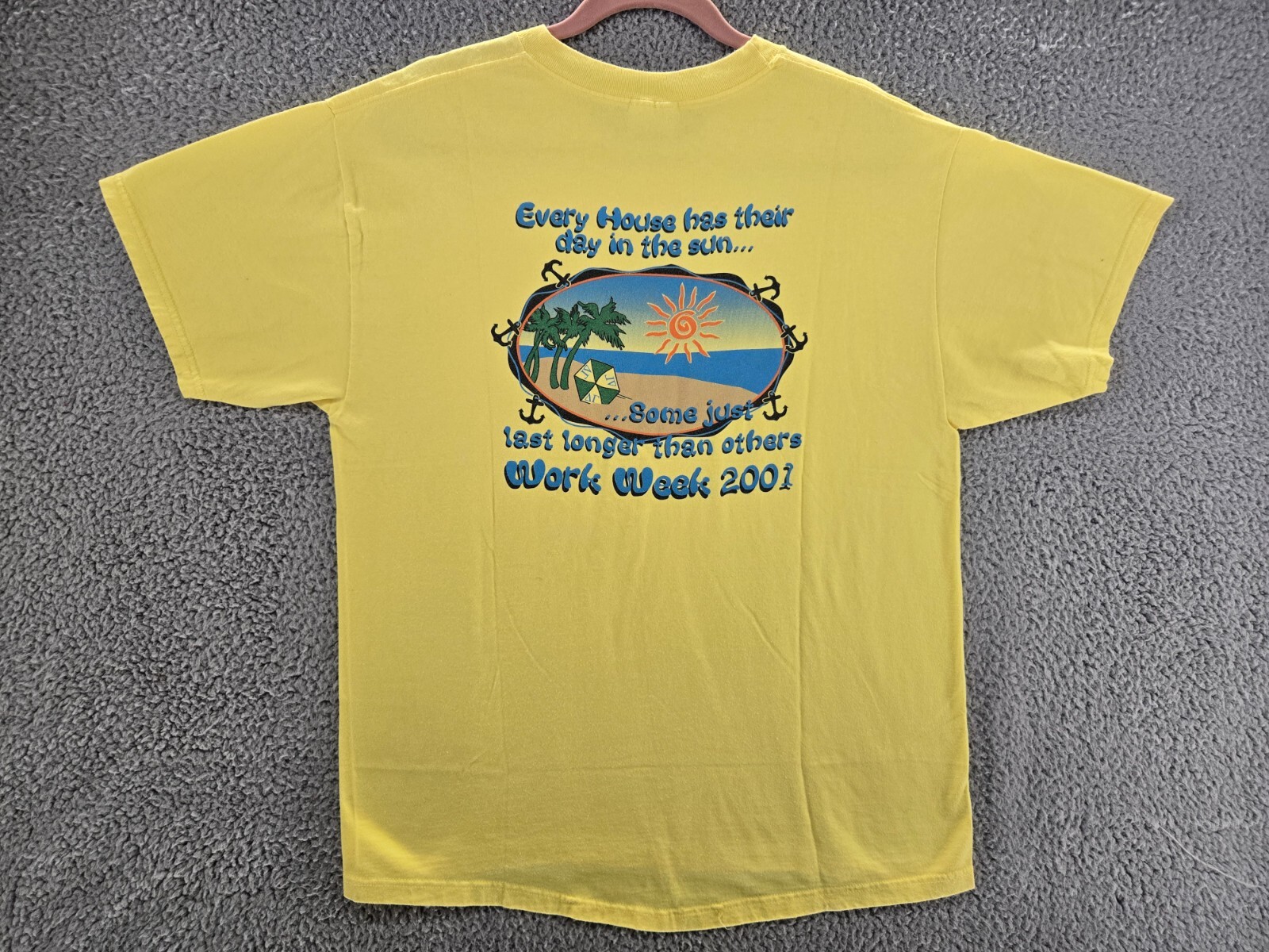 Delta Gamma Shirt Mens Large University of Oklahoma 2001 Vintage Y2K Graphic Tee