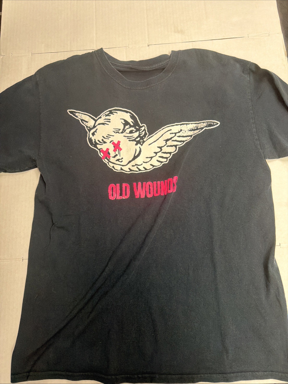 Old Wounds Short Sleeve T Shirt Size XL Band Merch Tee Hardcore Metal Core I