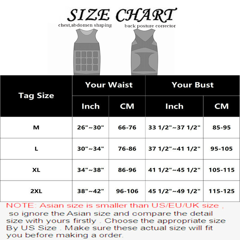 Men Slim Shirt Body Slimming Vest Tummy Shaper Belly Girdle Underwear Shapewear