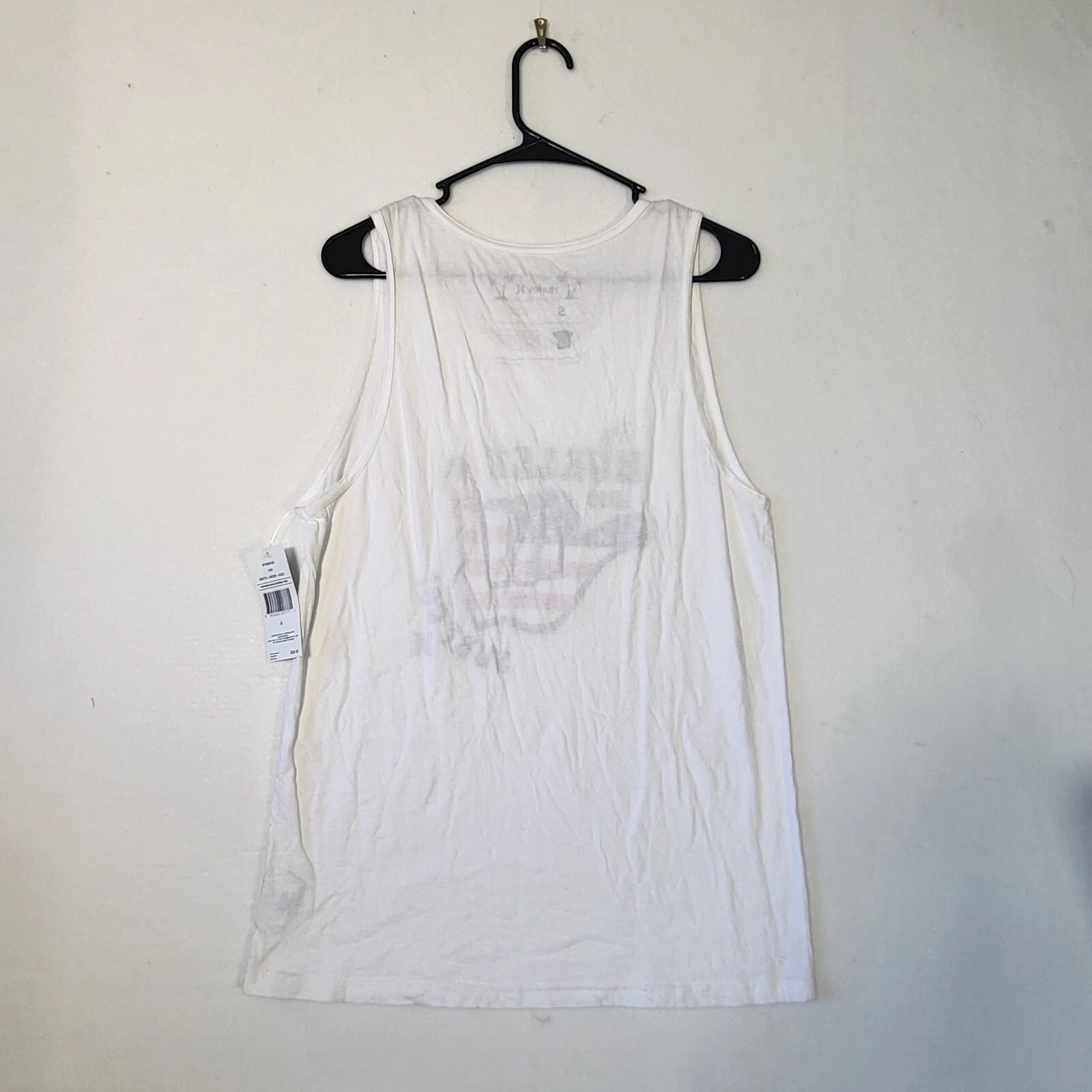 Hurley Men’s 100% Cotton Preshrunk, Red White Blue, Tank Top, Sizes ; S , M , L