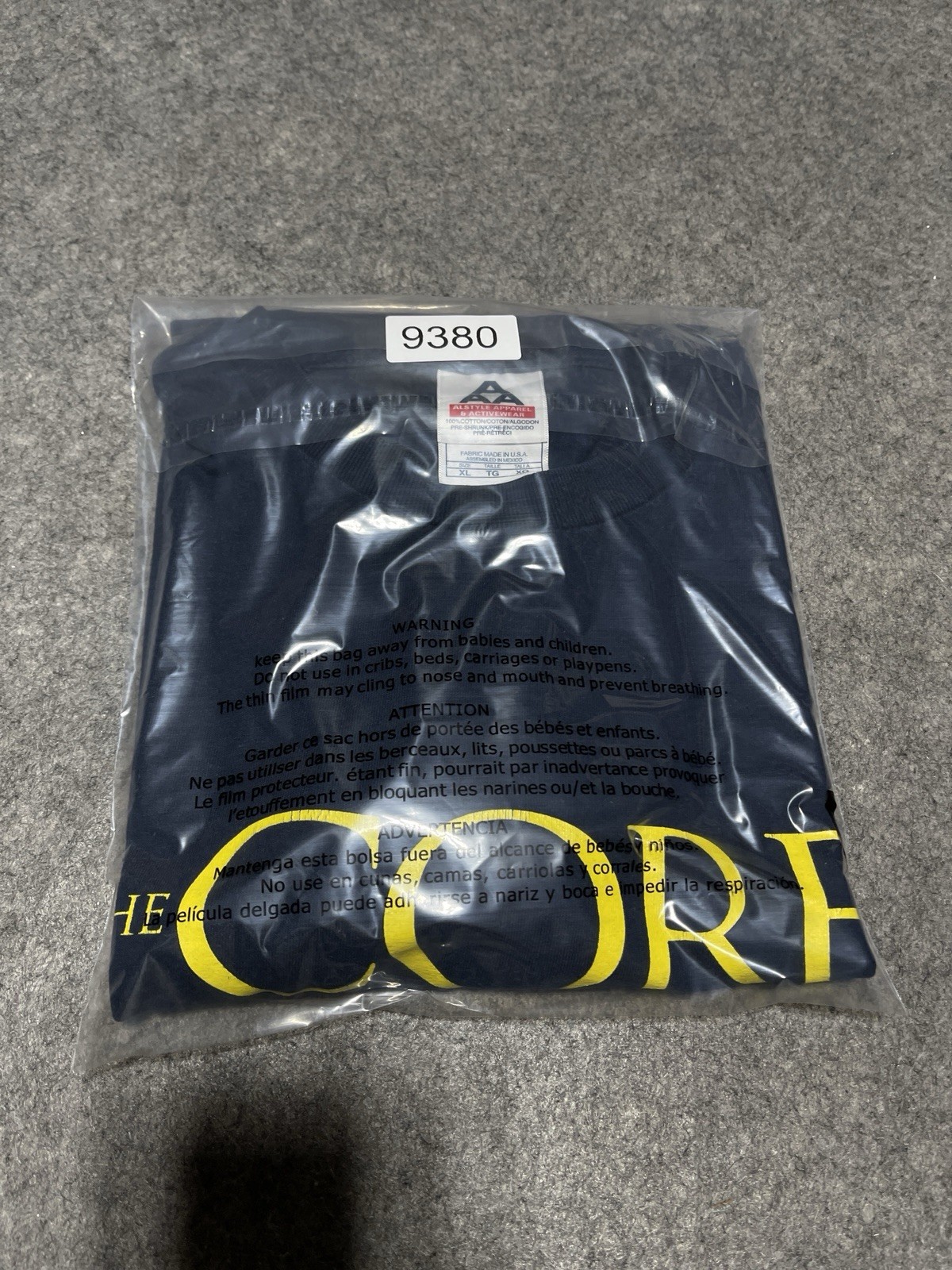 THE CORE Movie 2003 Vintage Long Sleeve Shirt Aaron Eckhart Hilary Swank XL