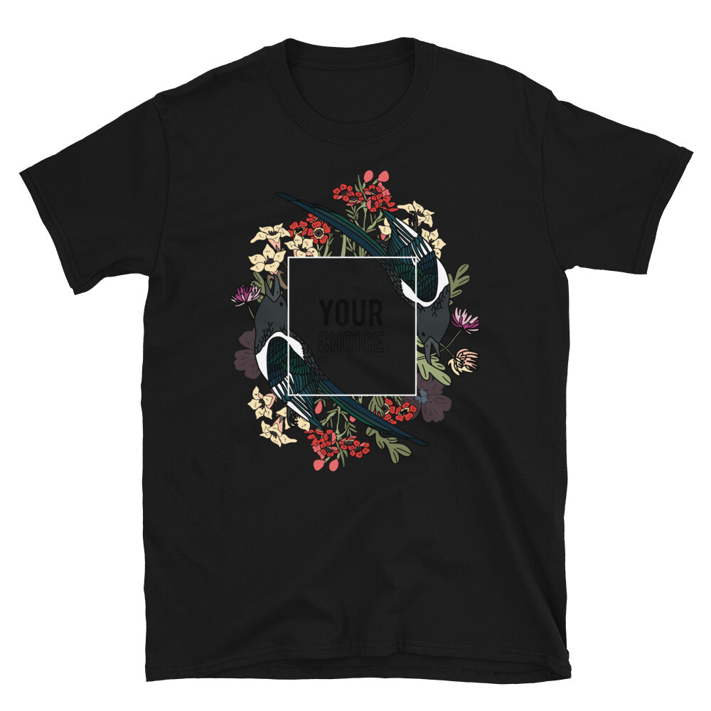 Birds Your Choice Collage Classic Trendy Design Casual T-Shirt