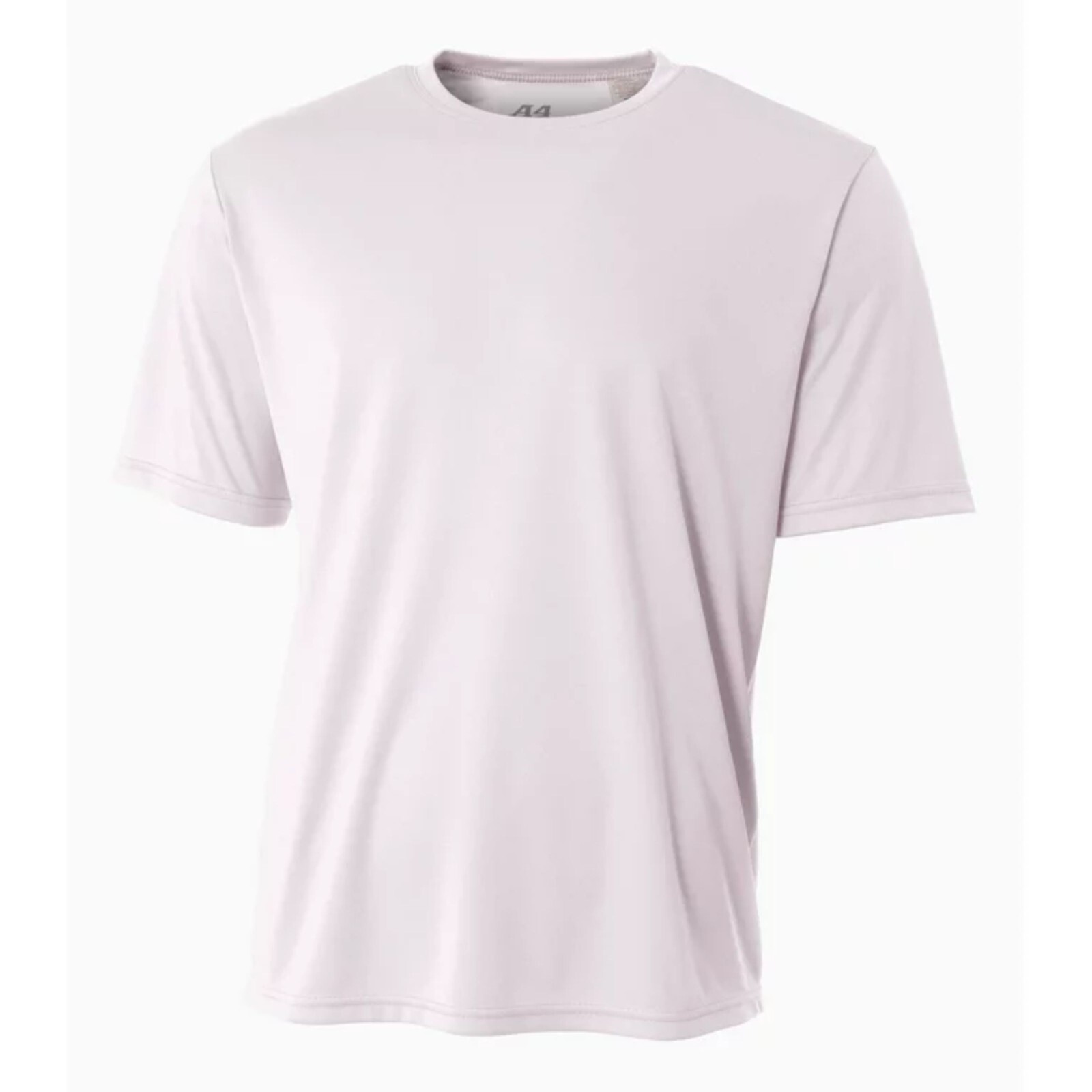 A4 Mens Dri-Fit Workout Running Cooling Performance Crew Jogging T-Shirt – N3142