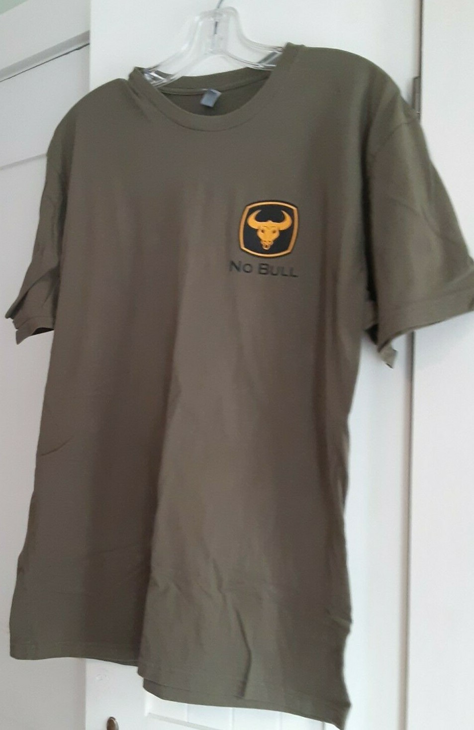 Next Level T-BONES STRONG (Plymouth MA ) SSleeve TShirt Army Green Size XS
