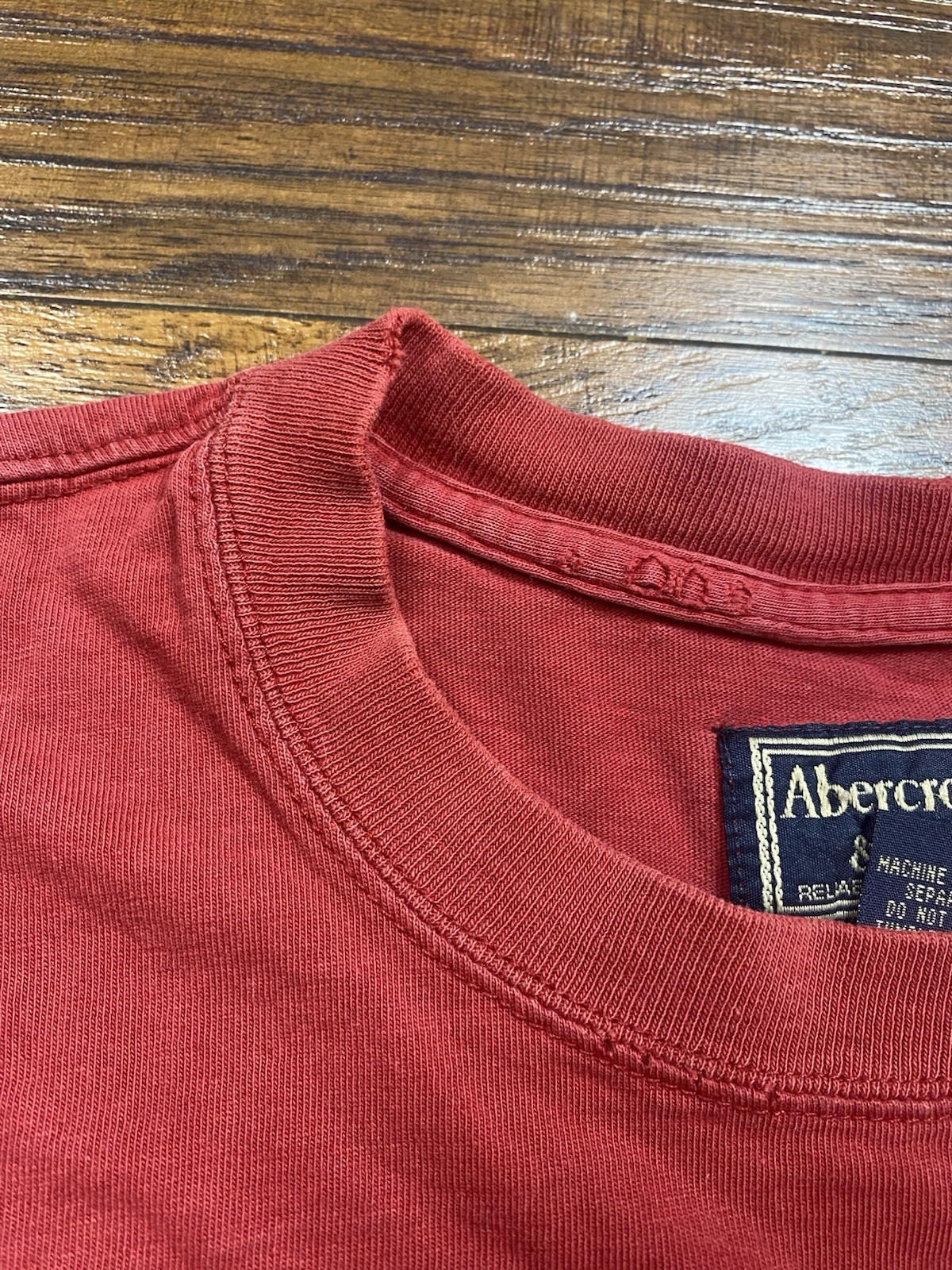 Y2K Thrashed Abercrombie & Fitch Mens XL T-Shirt Vtg USA Made Indian Grunge Punk