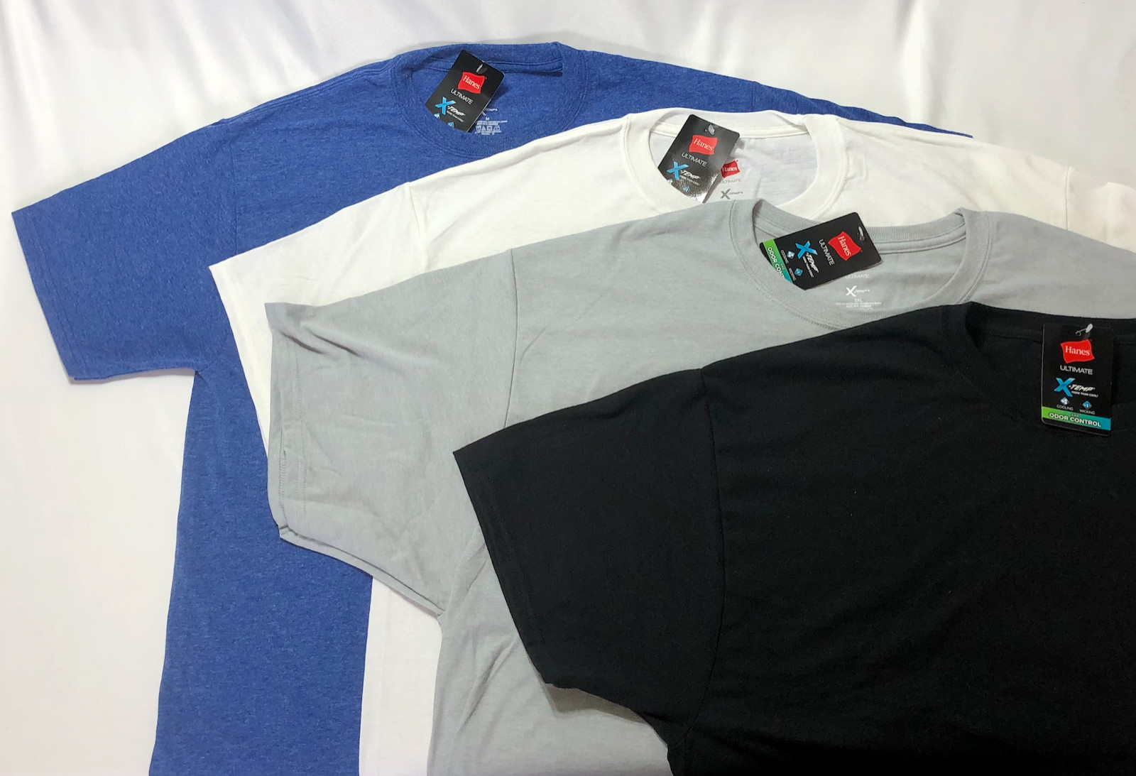 6 Pack – Hanes Ultimate X-Temp Pocket T-Shirts Bulk