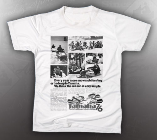 VINTAGE YAMAHA 1976 BUYER’S GUIDE TEE-SHIRT LIKE NOS