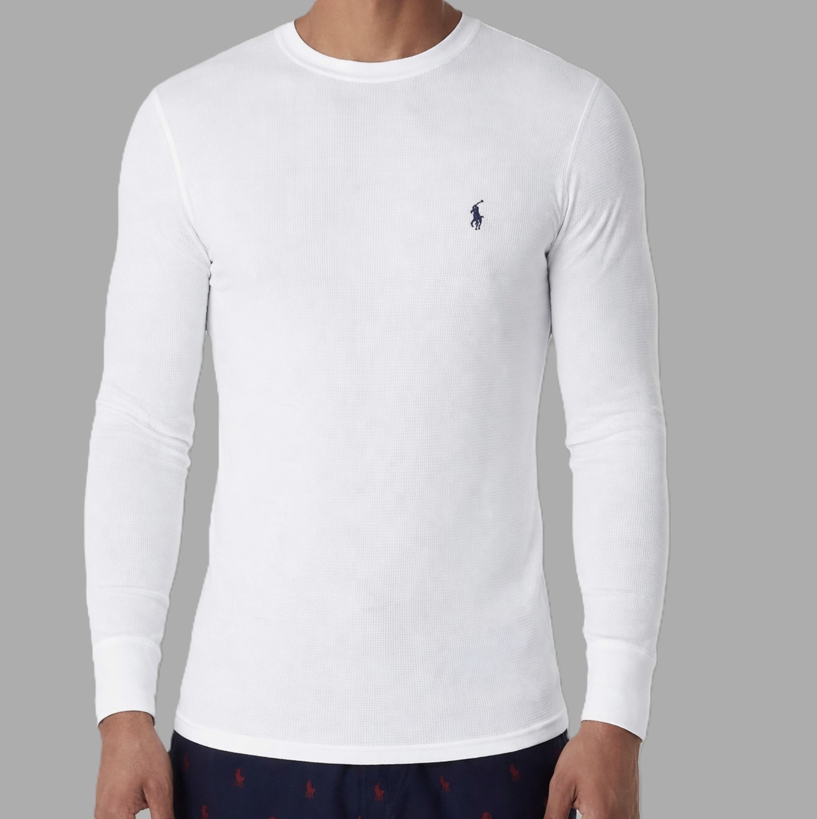 NWT – POLO RALPH LAUREN Mens Waffle Knit Thermal Long Sleeve Shirts : S – XXL