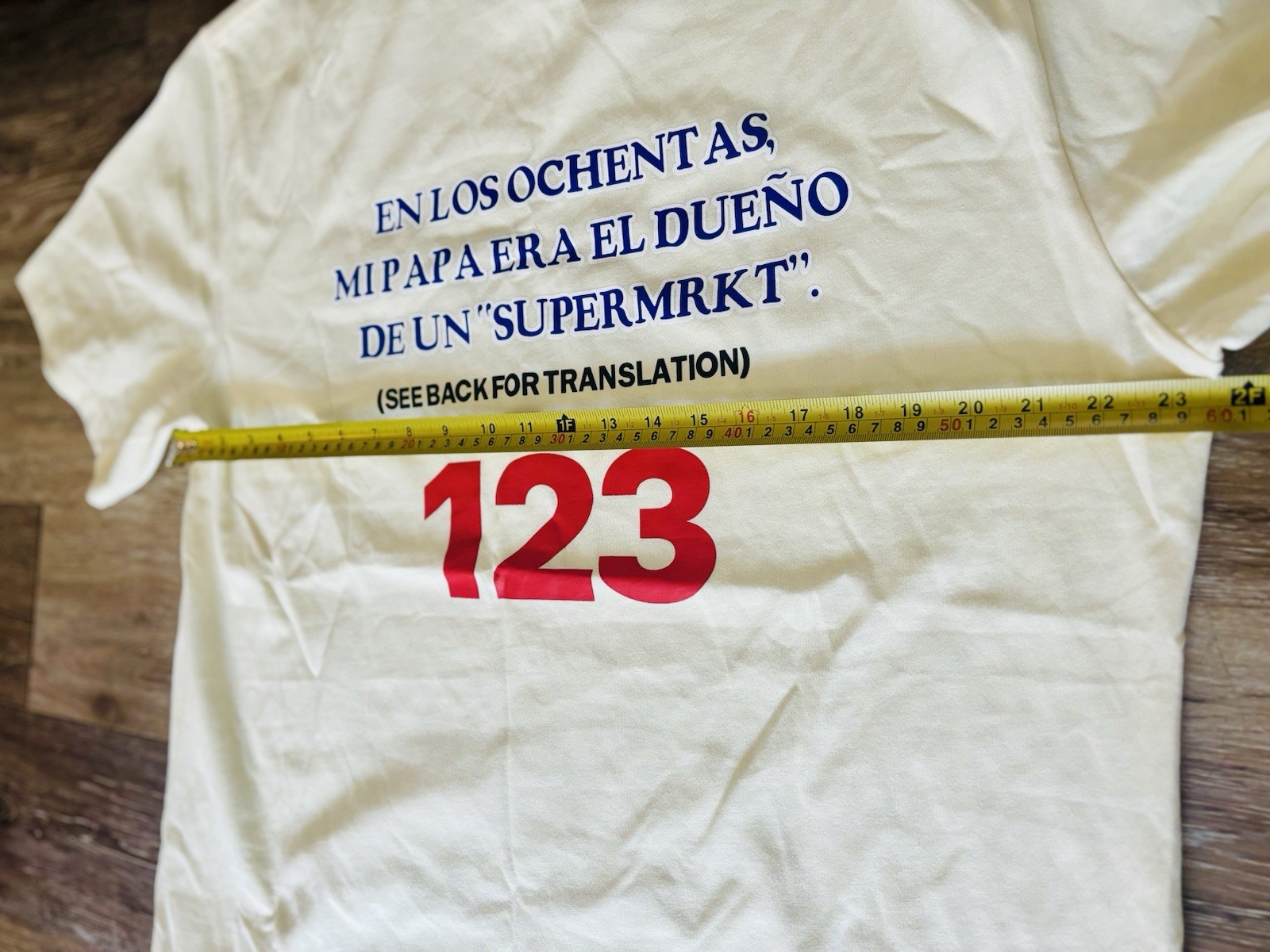 Rivington Roi Rebis T Shirt Large Off White In The Eighties Deli & Grocery