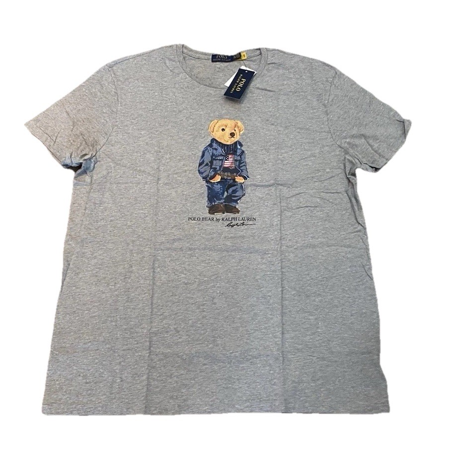 Polo Ralph Lauren Denim USA Preppy Bear Tee T-Shirt New W/Tags Men’s XXL