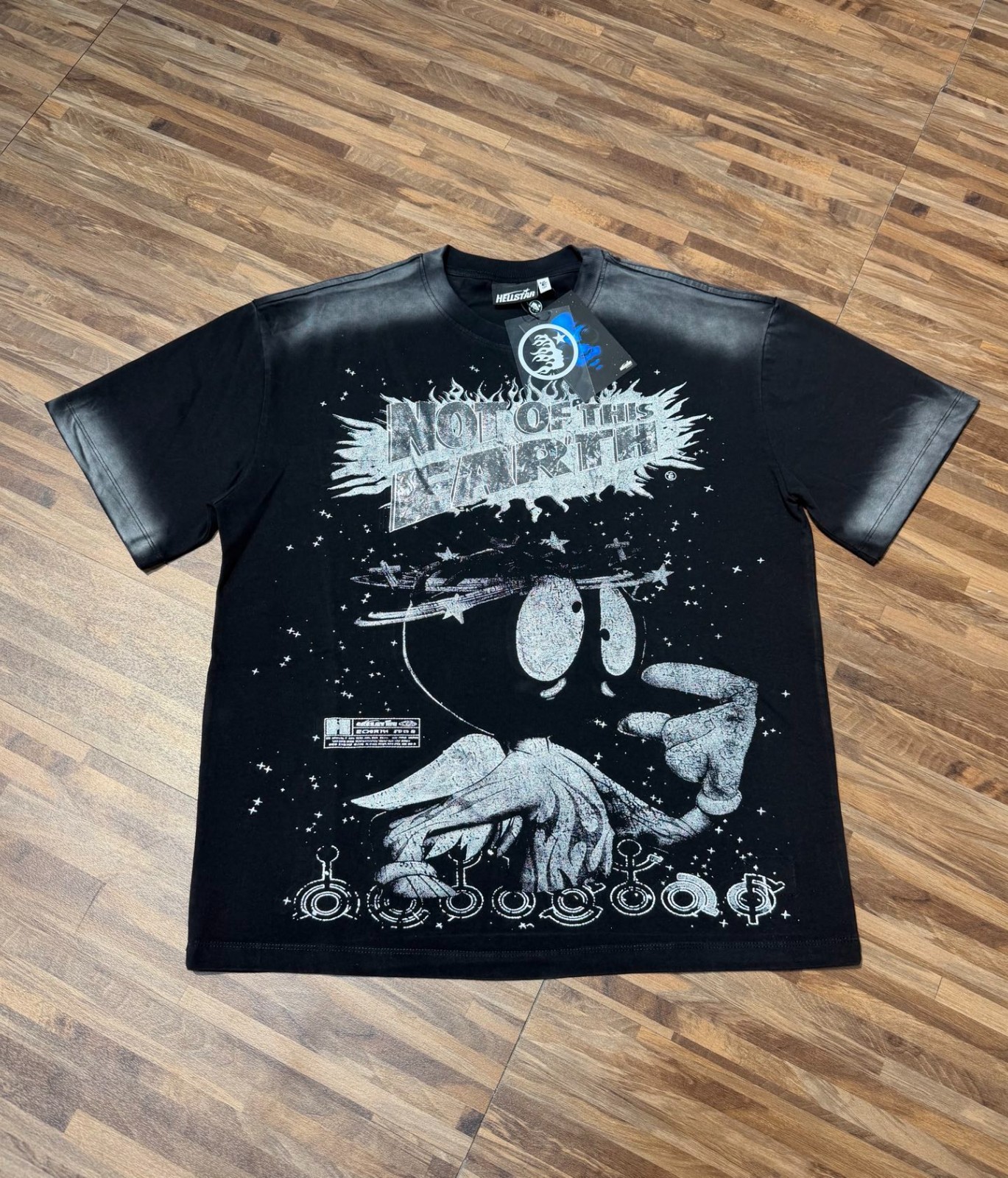 Hellstar tee shirt Men’s Black Cotton NEW S-M-L-XL