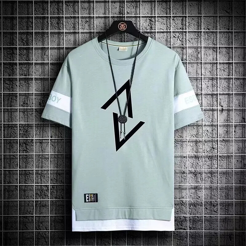 T Shirt Brand Men Clothing T-Shirts Fashion Short Sleeve T-shirt Street wear