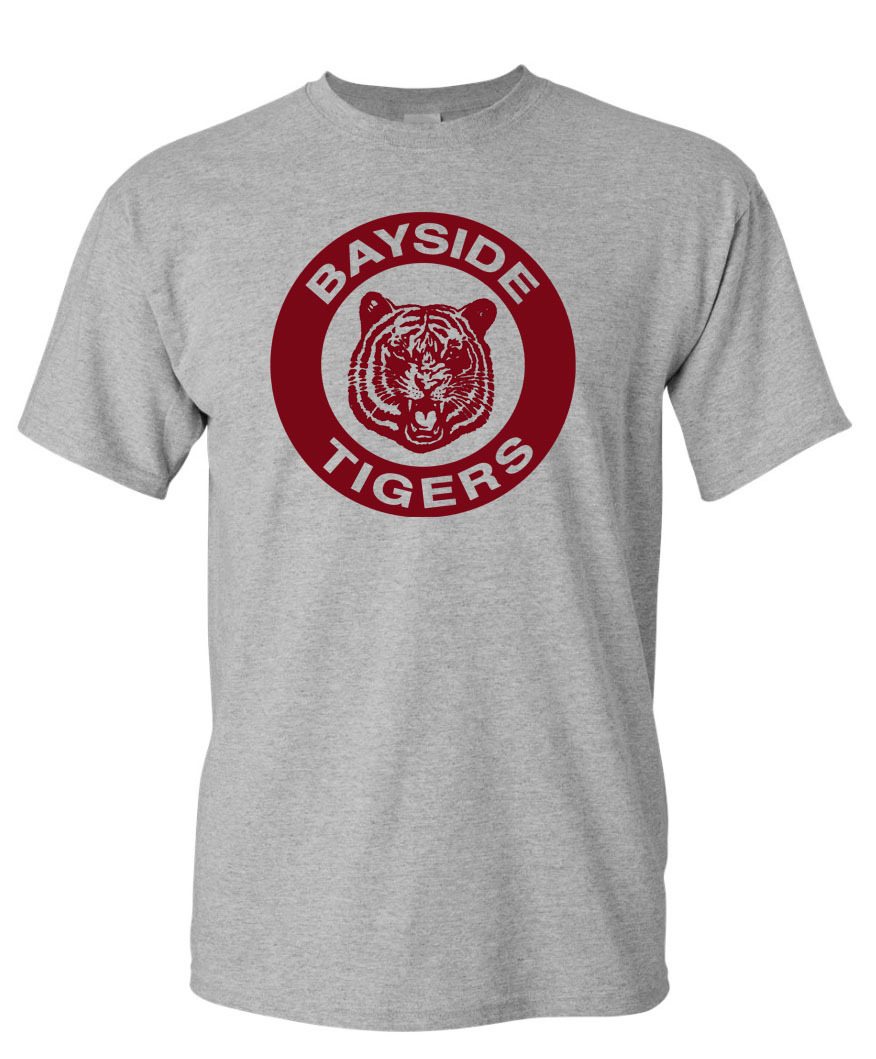 BAYSIDE TIGERS T-shirt – S to 6XL – Saved By The Bell