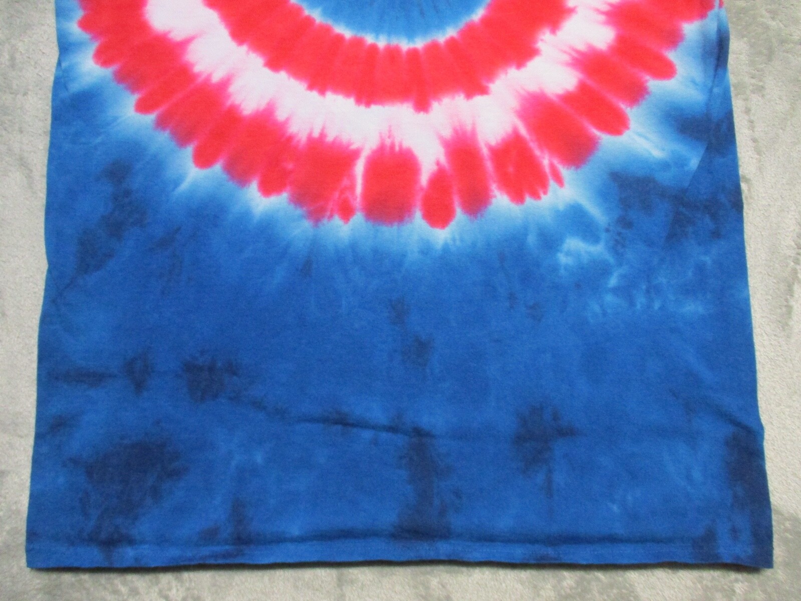 Vintage Marvel Captain America Shirt Mens Large Red Blue Super Hero Tie Dye AOP