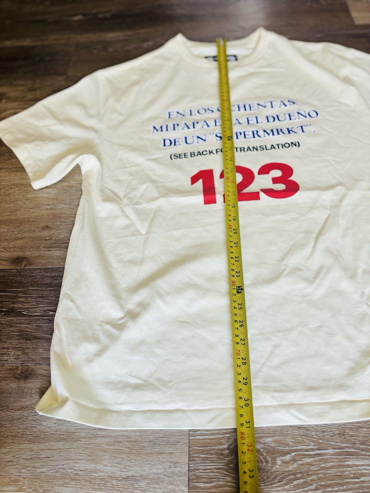 Rivington Roi Rebis T Shirt Large Off White In The Eighties Deli & Grocery