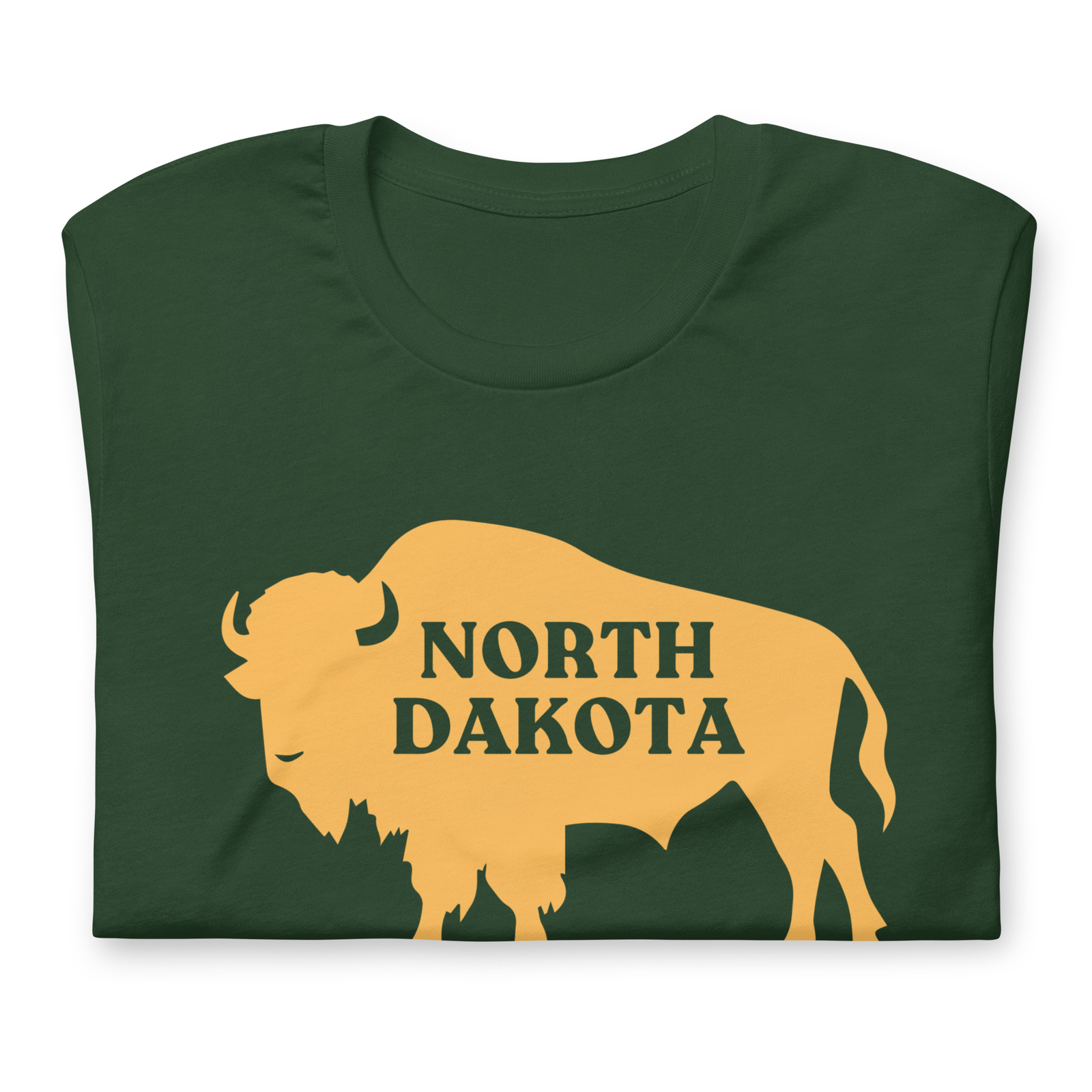 North Dakota Green Bison NDSU Unisex t-shirt S,M,L,XL,2X,3X,4X