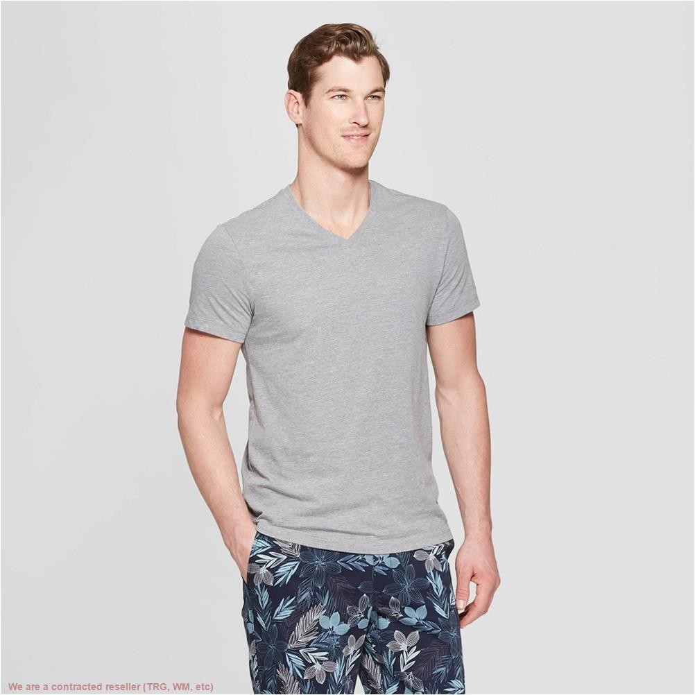 Men’s Every Wear V-Neck T-Shirt Goodfellow & Co Gray S *SEE DEAL!!!*