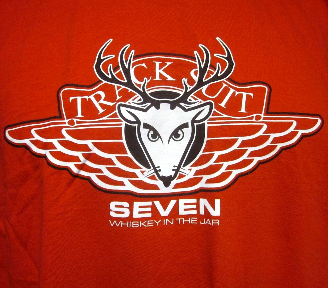 TRACK SUIT SEVEN Whiskey In the Jar basketball parody T shirt Michigan charity
