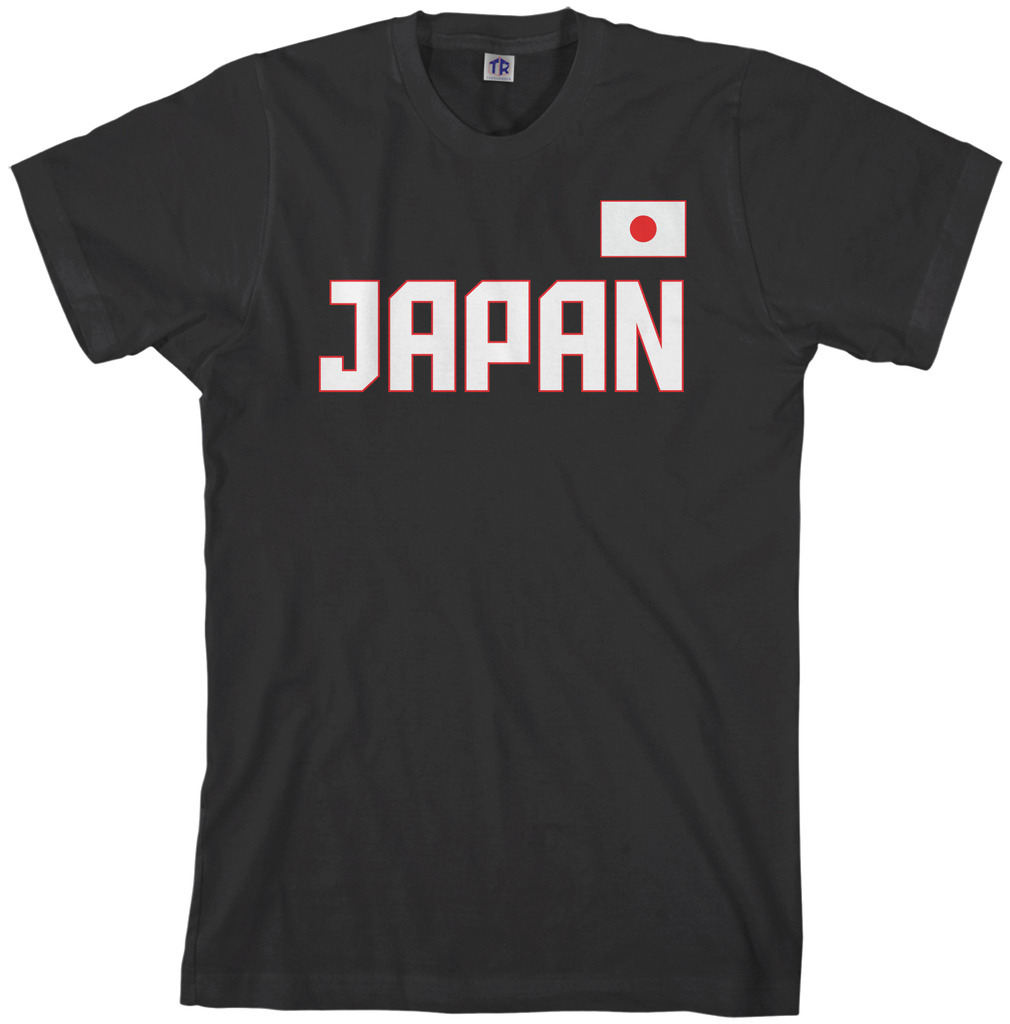 Threadrock Men’s Japan National Team T-shirt tokyo flag
