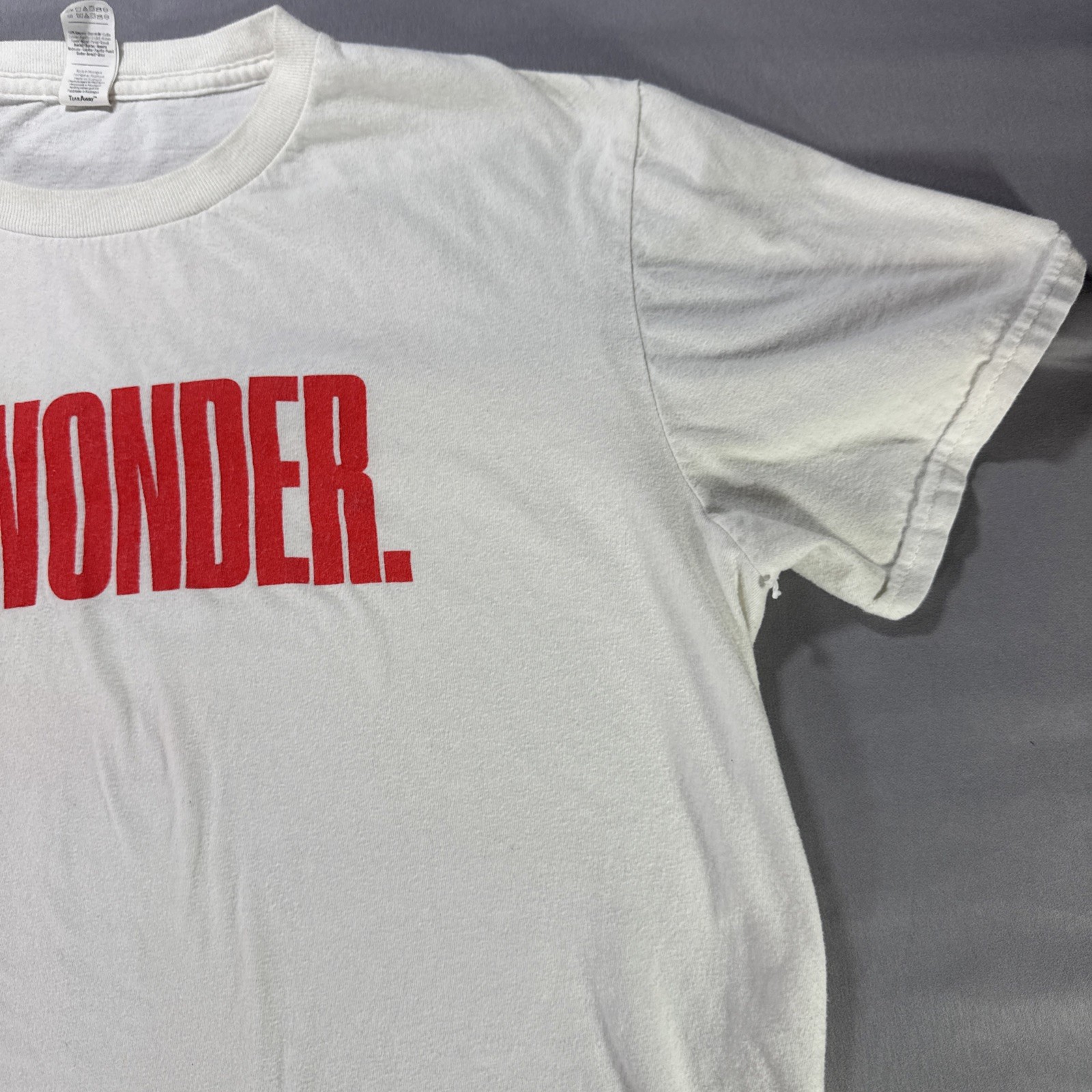 Oh Wonder Tour Shirt Medium Ultralife Asia Tour 2017 Indie Pop Anvil Red Bar Tag