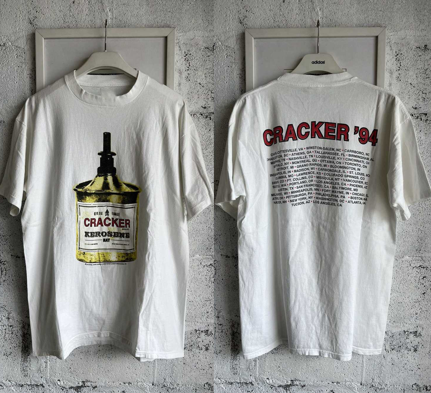 1994 Cracker Band Kerosene Promo Tour Rock T-shirt S to 5XL NZ934
