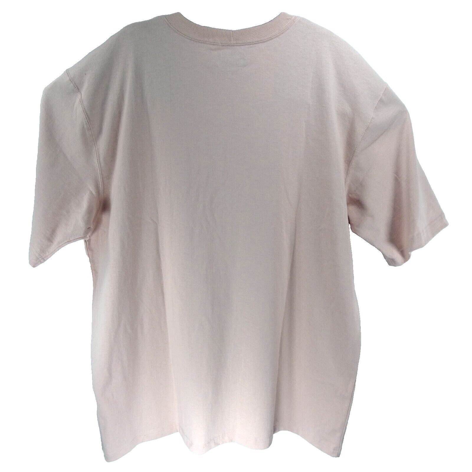New Carhartt Mens Pink L Tall Loose Fit Heavyweight Single Pocket Cotton T Shirt