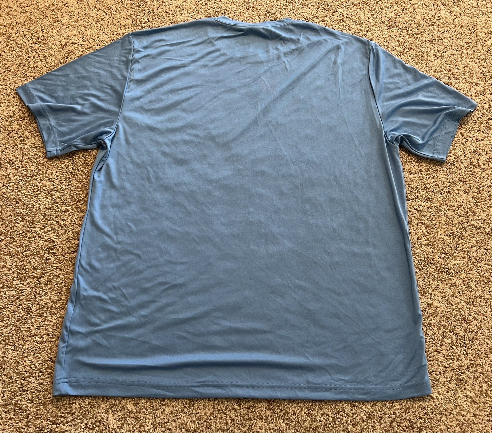 Sport-Tek Adult Short Sleeve T-Shirt Size L Blue