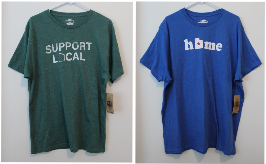 Home Free Men’s State Local UT Graphic T-Shirt Multicolor Multi-Size NWT