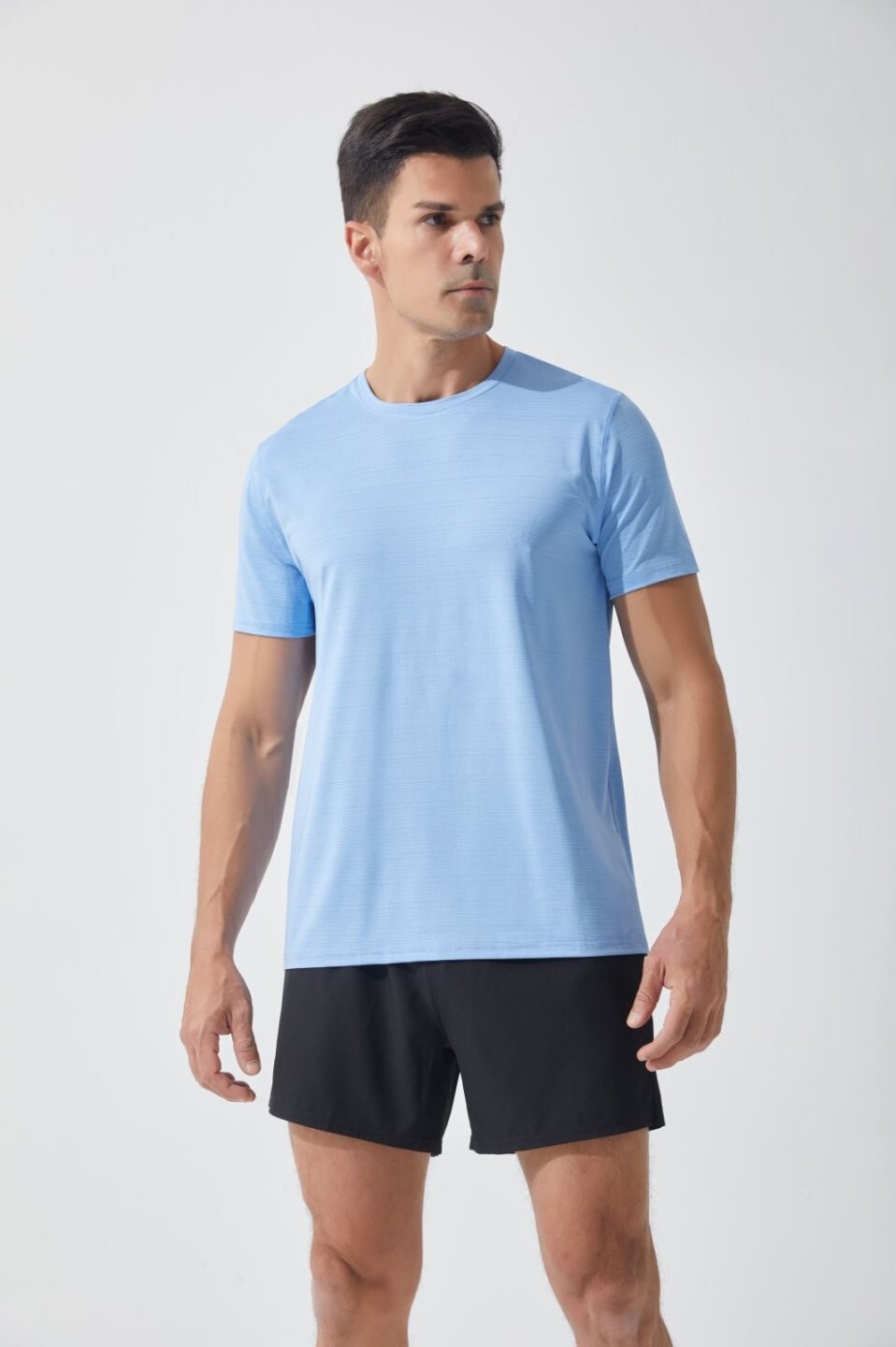 Men’s Short Sleeve UPF 50+ Sun Protection Shirts Quick Dry Rashguard Gym Shirt