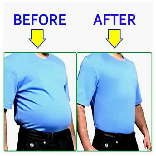 Men’s Compression T-Shirt Body Shaper Slimming Fitness Tank Tops Shapewear Vest