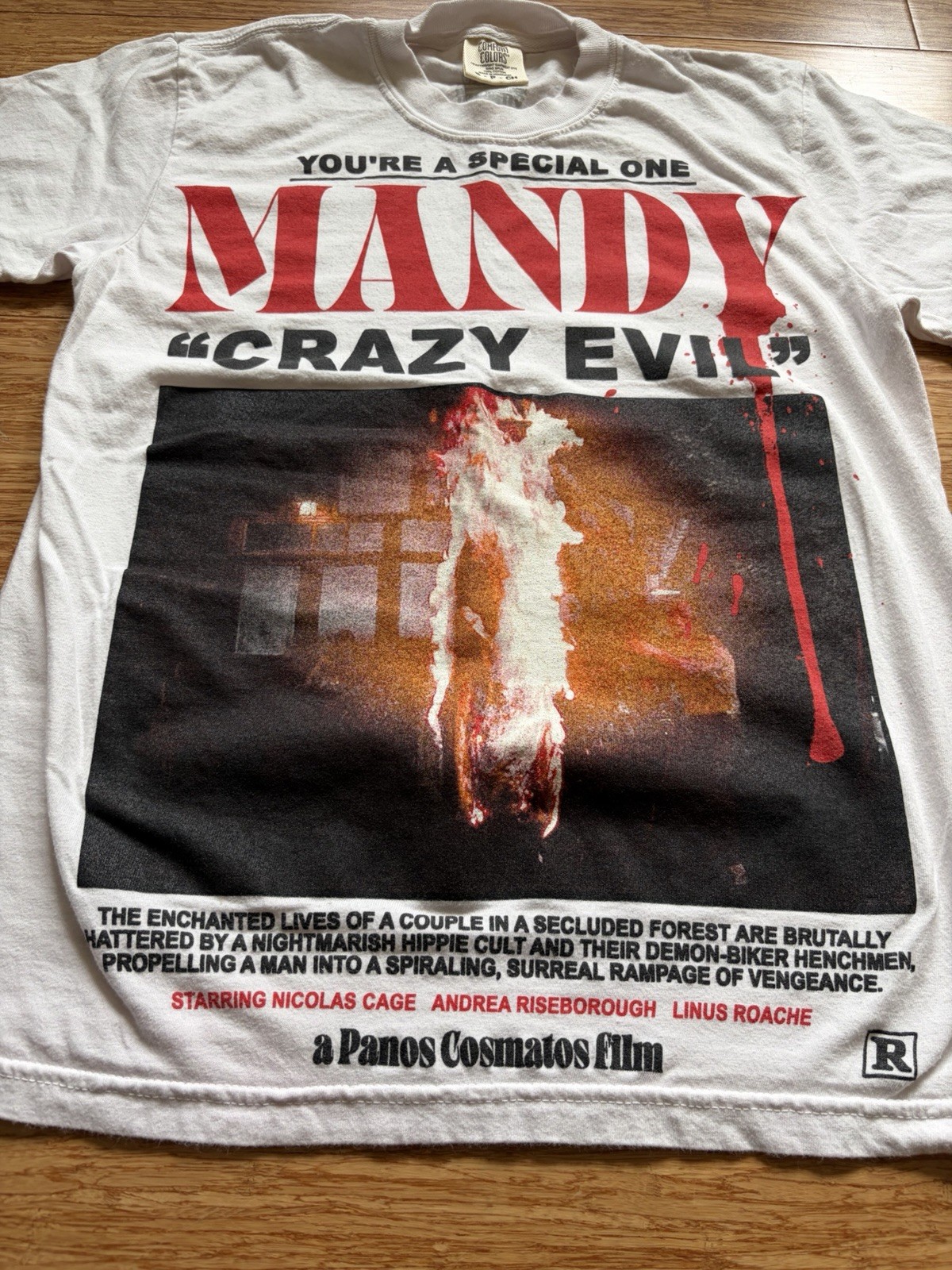 Rucking Fotten Mandy “Crazy Evil”shirt New Never Worn Small Excellent Condition