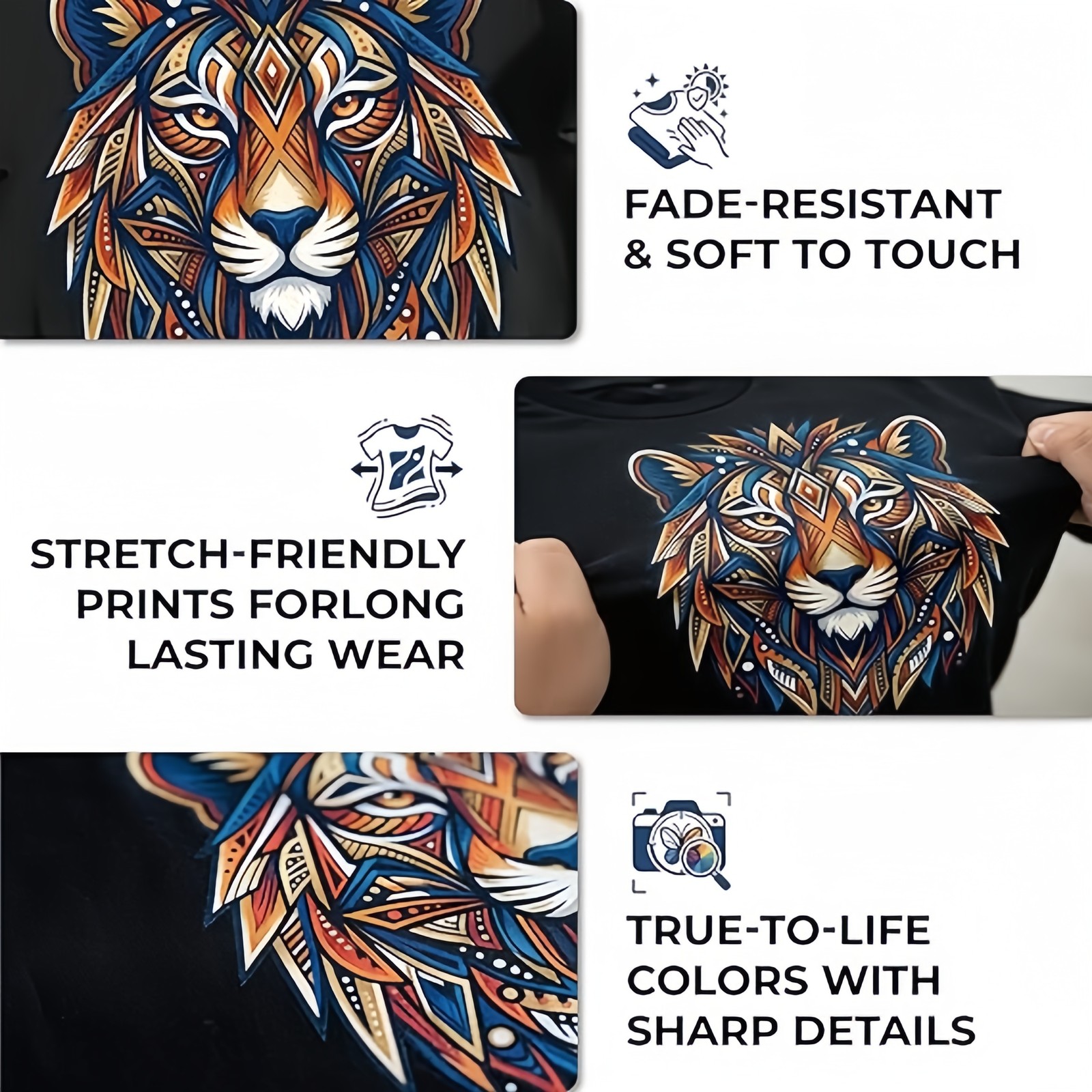 Personalized Custom T-Shirt Printing with your photo, text, logo, anything New